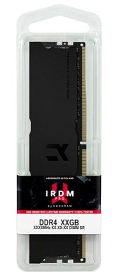 Оперативна пам’ять Goodram DDR4-3600 16384MB PC4-28800 (Kit of 2x8192) IRDM Pro Deep Black (IRP-K3600D4V64L18S/16GDC)