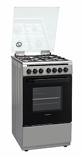 Плита комбінована Heinner HFSC-V60LITGC-SS