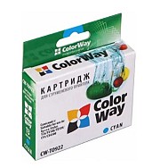 Картридж ColorWay T26/27/TX106/C91 Cyan T0922 (CW-T0922)