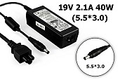 Блок живлення для ноутбука Samsung 40W(19V/2.1A) 5.5x3.0