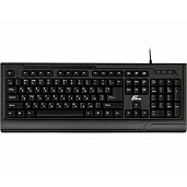 Клавіатура дротова Frime Office Keyboard Black USB (FKBB0123)