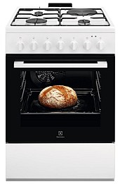 Плита комбінована Electrolux LKM624022W