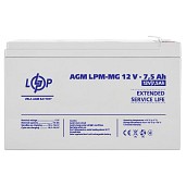 Акумуляторна батарея LogicPower 12V 7.5AH (LPM-MG 12 - 7.5 AH) AGM мультигелева
