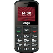 Мобільний телефон Ergo R202 Black