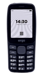 Мобільний телефон Ergo B241 Black