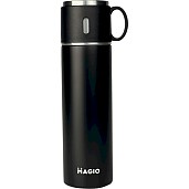 Вакуумний термос Magio MG-1046B 500 мл чорний