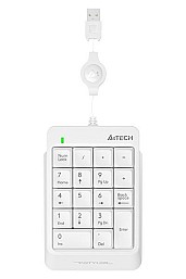 Клавіатура цифрова A4Tech Fstyler FK13 Numeric Keypad White