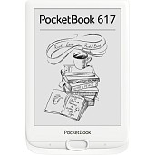  Електронна книга з підсвічуванням PocketBook 617 White (PB617-D-CIS)