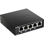 Комутатор D-Link DES-1005P 5 ports 10/100