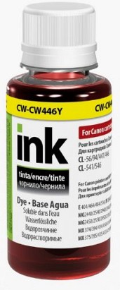 Чорнило ColorWay для Canon CW446 Y Dye-based 100 ml (CW-CW446Y01)