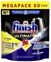 Капсули для посудомийних машин Finish Ultimate All-in-1 Lemon 60шт