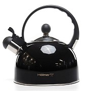 Чайник для плити Holmer Чорний 2 л (WK-6320-BCSB Cloud