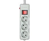 Мережевий фільтр Gembird SPG3-G-6G-PRO 1.8м 3 розетки
