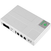 ДБЖ для роутерів Mini Smart Portable UPS 10400 mAh 36W DC 5V/9V/12V/POE Білий (DC1036P)