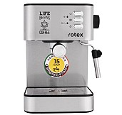 Кавоварка ріжкова Rotex RCM750-S Life Espresso