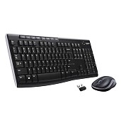 Комплект Logitech Wireless MK270 UA Black (920-004508)