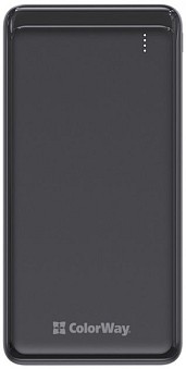 УМБ (Power Bank) ColorWay Slim PD 10000mAh Black