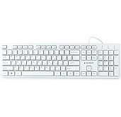 Клавіатура дротова Gembird KB-MCH-03-W-UA White