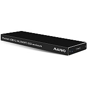 Зовнішня кишеня Maiwo для M.2 SSD (NGFF) SATA - USB 3.1 Type-C (K16NC black)
