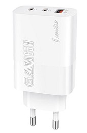 Зарядний пристрій Avantis A890 65W (A+C+C) White