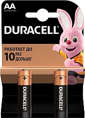 Батарейки Duracell AA MN1500 Basic 2 шт