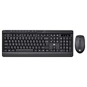 Комплект бездротовий 2E MF410 Black (2E-MK410MWB)