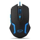 Миша ігрова Esperanza MX205 Fighter USB Black/Blue