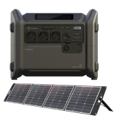 Зарядна станція + сонячна панель Segway Portable Power Station Cube 1000 with 2E-PSPLW250 (AA.13.04.02.0004-SET250)