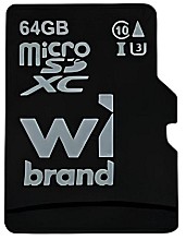 Карта пам'яті Wibrand microSDXC(U3) 64GB (WICDXU3/64GB)