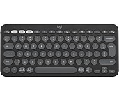 Клавіатура Logitech Pebble Keys 2 K380s Tonal Graphite UA (920-011851)