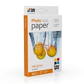 Фотопапір ColorWay глянцевий 230 г/м², 10х15, 50 арк. (PG2300504R)