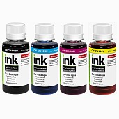 Комплект чорнил ColorWay до Canon CP490/CW490 BK/C/M/Y Dye-based/Pigment 4x100 ml (CW-CP490/CW490SET01)