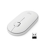 Миша Logitech Pebble M350 White