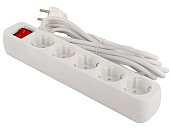 Мережевий фільтр ColorWay 5 розеток 3 м White (CW-PSEA53W)