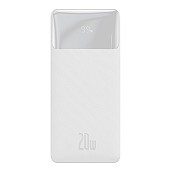 УМБ (Power Bank) Baseus Bipow Digital Display PPDML-N02 30000mAh 20W 3A White 