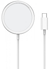 Бездротовий зарядний пристрій ColorWay MagSafe Charger (15 W) White (CW-CHW27Q-WT)