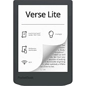  Електронна книга PocketBook 619 Verse Lite Midnight Grey (PB619-T-CIS)