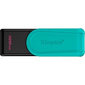 Флеш пам'ять USB Kingston DataTraveler Exodia S 128GB USB 3.2 Gen 1 Black/Turquoise (DTXS/128GB)