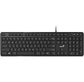 Клавіатура дротова Genius M-200 USB UA Black (31310019408)