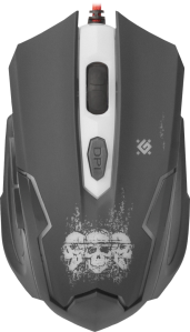 Миша ігрова Defender Skull GM-180L USB Black (52180)