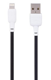 Кабель Gelius Full Silicon GP-UCN001L Lightning Black/White (1.2m) (18W)