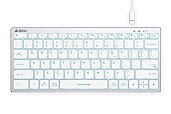 Клавіатура дротова A4Tech FX-61 White Icy Blue backlit