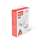 Зарядний пристрій ColorWay 2USB Quick Charge 3.0 (36W)