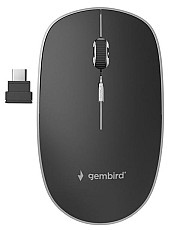 Миша Gembird MUSW-4BSC-01 безшумна, Type-C
