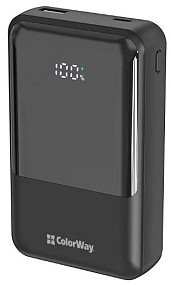 УМБ (Power Bank) ColorWay 20 000 mAh DigiPower (USB QC4.0 + USB-C PD45W) Black (CW-PB200LP04BK)