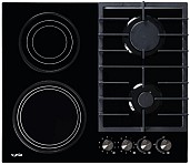 Варильна поверхня Ventolux HG622 B7G CS (BK)