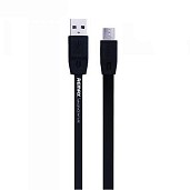 Кабель Remax Full Speed RC-001m MicroUSB 1m Black