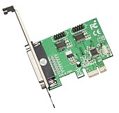 Плата розширення Frime WCH382L (ECF-PCIto2S1PWCH382.LP) PCI-E-1xRS232+1xLTP