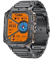 Смарт-годинник Gelius P-SW016 Tactical Heavy Black Chrome