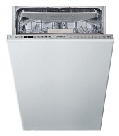 Посудомийна машина Hotpoint-Ariston HSIO 3O23 WFE Нержавіюча сталь
